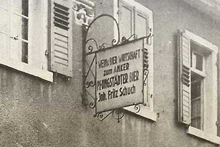 Lokal zum Anker | Reichsbanner Schwarz-Rot-Gold