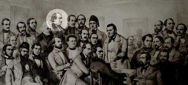 Philipp Wilhelm Wernher bei Nationalversammlung